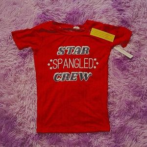 Forth of July kids cozy shirt.